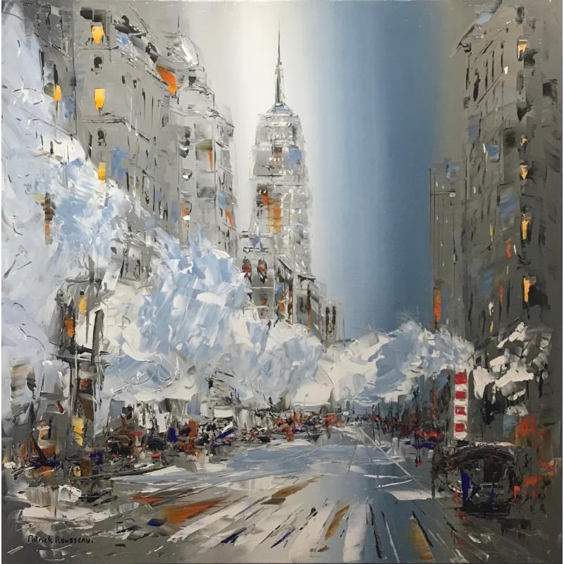 Painting Avec panache by Rousseau Patrick | Painting Figurative Urban Oil