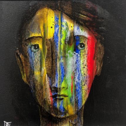 Painting Sol 6 by Delaube Fabien | Painting Figurative Oil