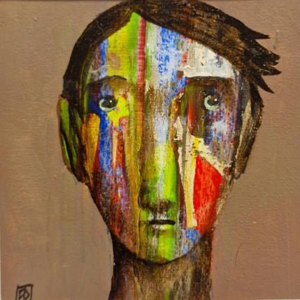 Painting Sol 8 by Delaube Fabien | Painting Figurative Oil