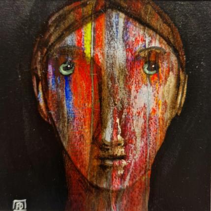 Painting Sol 7 by Delaube Fabien | Painting Figurative Oil