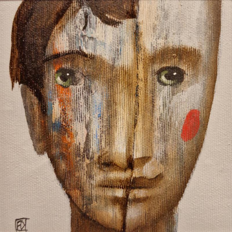 Painting Sol 9 by Delaube Fabien | Painting Figurative Oil