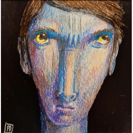 Painting Sol 5 by Delaube Fabien | Painting Figurative Oil