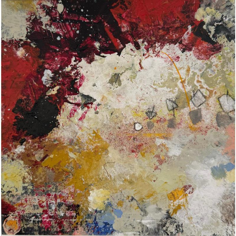 Painting La cresta de la ola by Jiménez Conesa Francisco | Painting Abstract Oil Acrylic