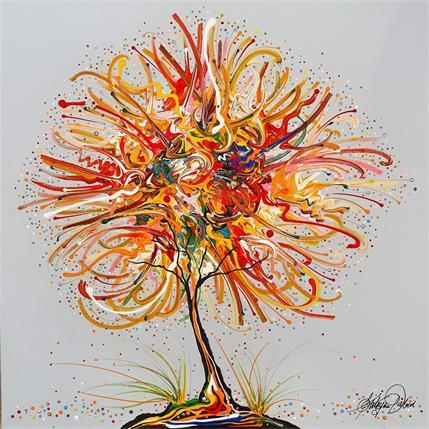 Gemälde La nature des anges von Fonteyne David | Gemälde Figurativ Acryl Landschaften, Minimalistisch