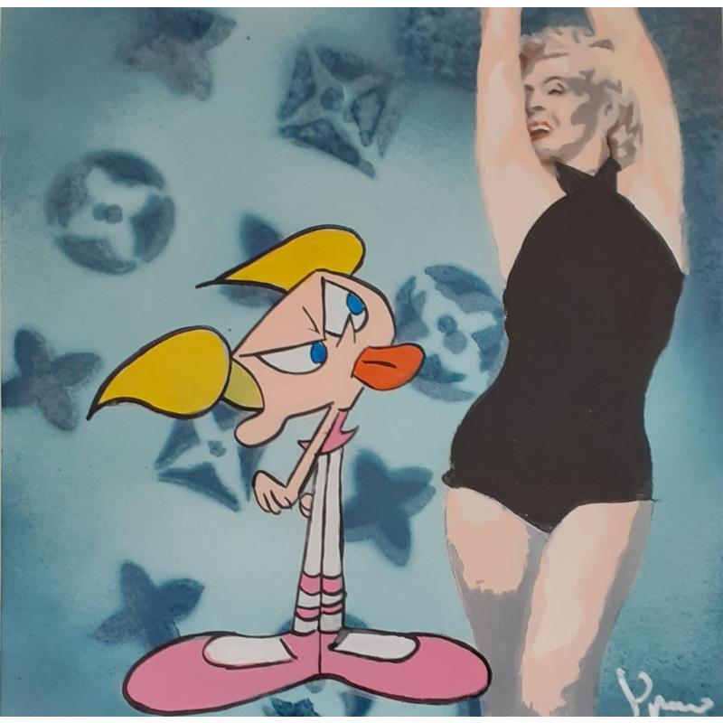 Painting Jealousy by Przemo | Painting Pop-art Pop icons Acrylic