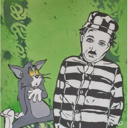 Painting Friends forever by Przemo | Painting Pop-art Acrylic Animals, Pop icons