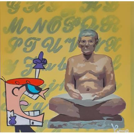 Painting Hidden knowledge by Przemo | Painting Pop-art Acrylic Pop icons