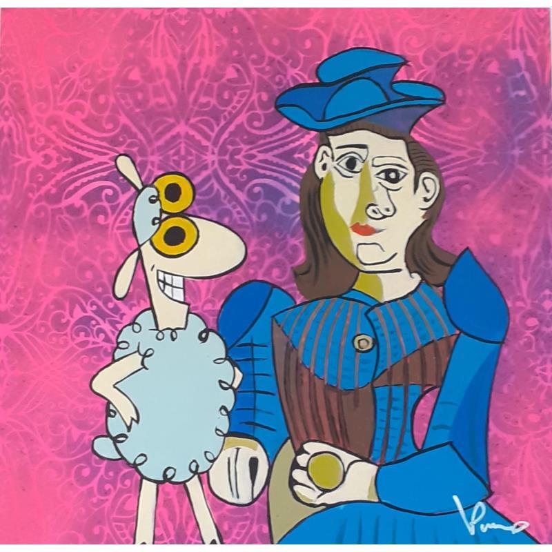 Painting Fashion is always by Przemo | Painting Pop-art Portrait Pop icons Animals Acrylic