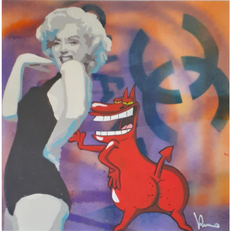 Painting Where is the balance by Przemo | Painting Pop-art Pop icons Acrylic