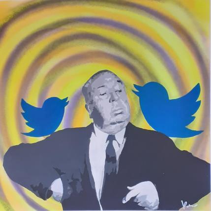 Painting City radio by Przemo | Painting Pop-art Acrylic Animals, Pop icons, Portrait