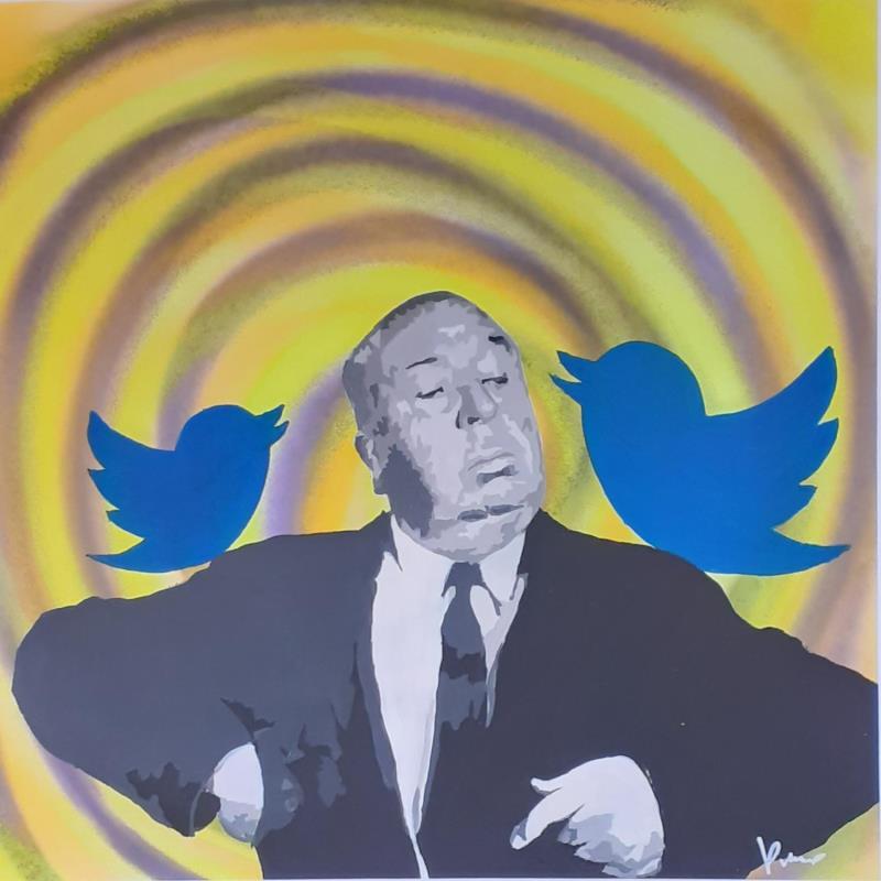 Painting City radio by Przemo | Painting Pop-art Portrait Pop icons Animals Acrylic