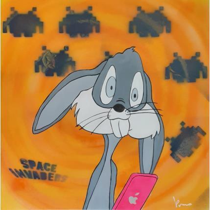 Painting Addiction by Przemo | Painting Pop-art Acrylic Animals, Pop icons, Portrait