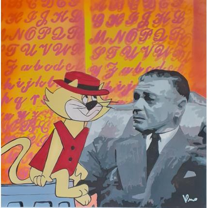 Painting Listen to me by Przemo | Painting Pop-art Acrylic Pop icons