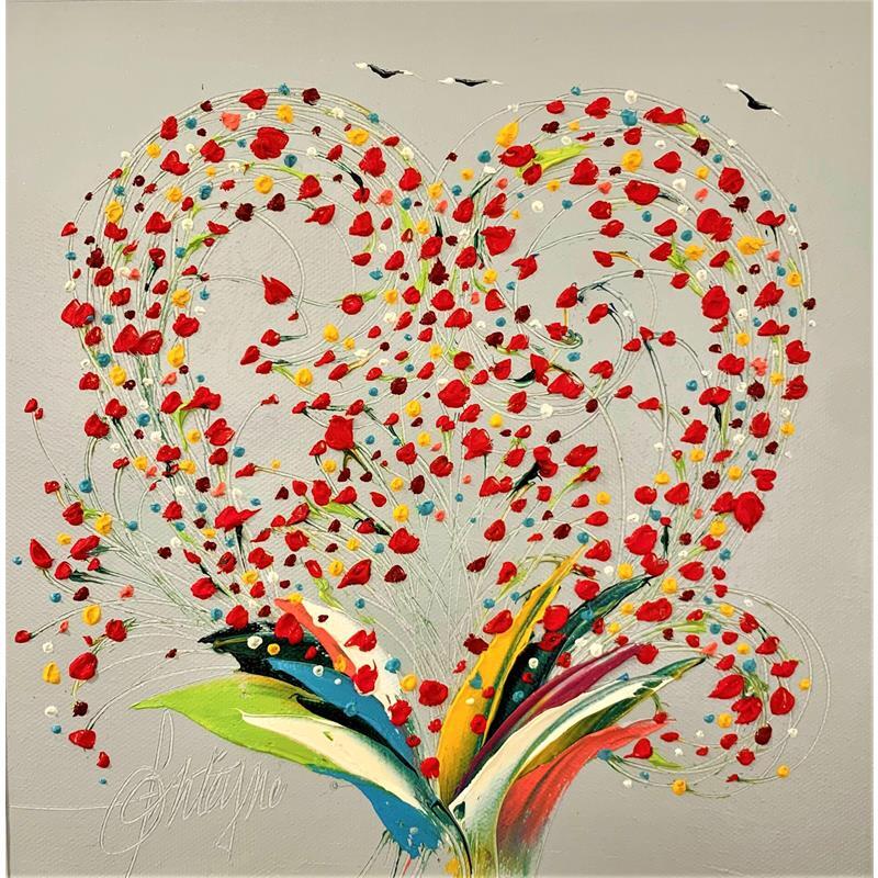 Peinture Liberté de t'Aimer par Fonteyne David | Tableau Figuratif Huile Acrylique