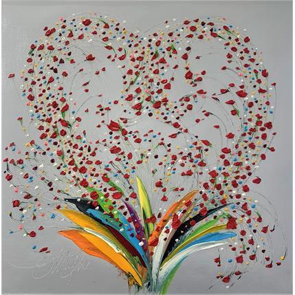 Peinture T'Aimer en Joie par Fonteyne David | Tableau Figuratif Acrylique, Huile