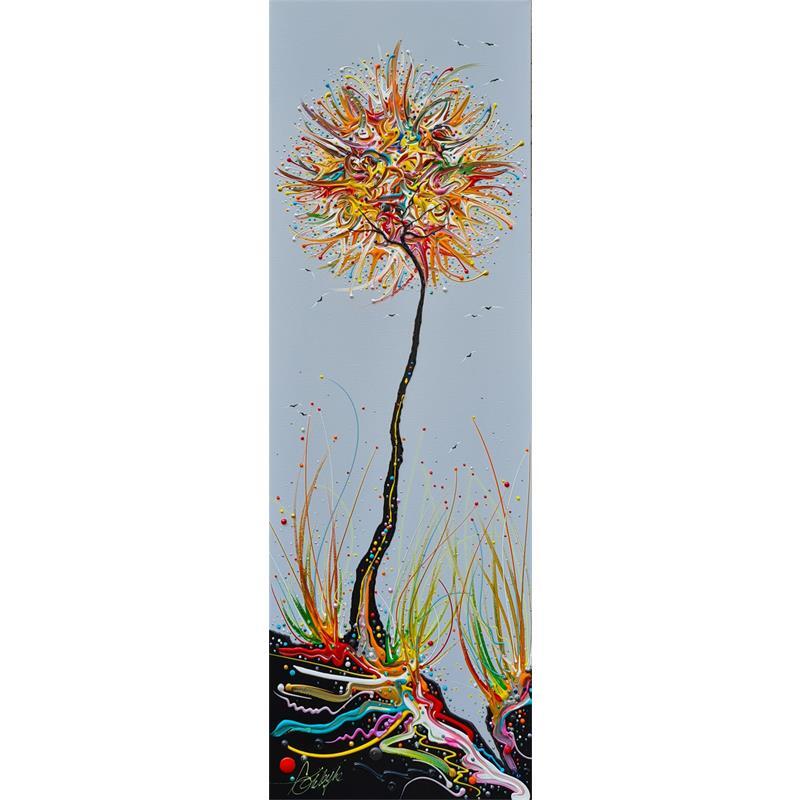 Peinture Les hauteurs de l'Amour par Fonteyne David | Tableau Figuratif Acrylique, Huile Paysages