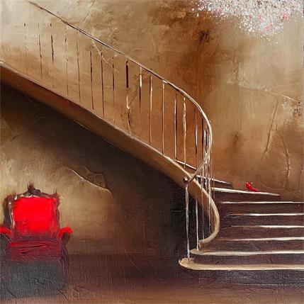 Painting début de l'histoire by Vinnie | Painting Figurative Oil Life style