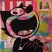 Peinture Felix MDR par Kikayou | Tableau Pop-art Icones Pop Graffiti