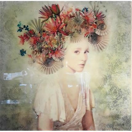 Peinture Paz interior par Bofill Laura | Tableau Figuratif Acrylique, bois Portraits