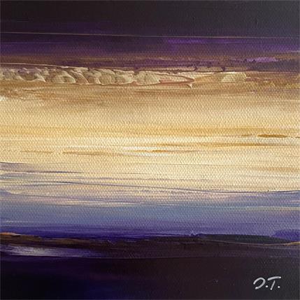 Painting Purple Sky by Talts Jaanika | Painting Abstract Acrylic Landscapes, Marine