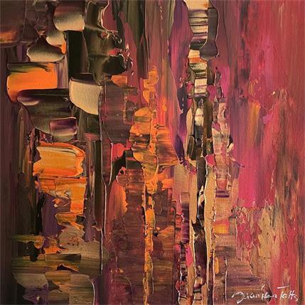 Painting Mosaic by Talts Jaanika | Painting Abstract Acrylic Urban