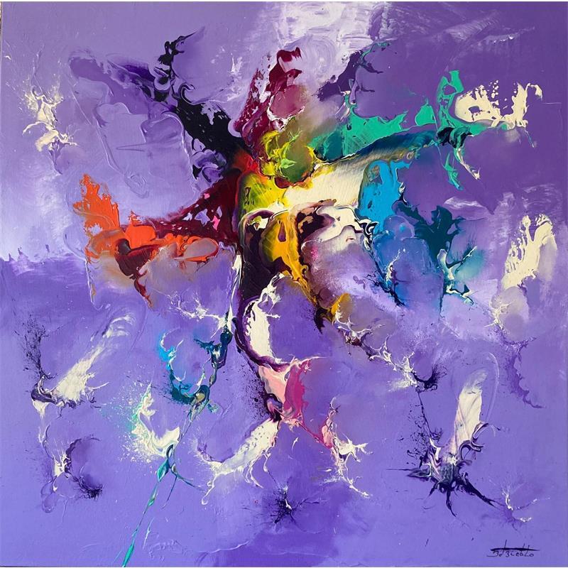 Painting 27.93.35 by Zdzieblo Thierry | Painting Abstract Minimalist Acrylic