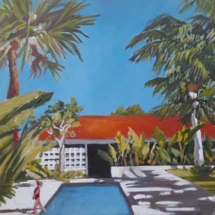 Painting Heidi à la Martinique  by Lorene Perez | Painting Figurative Oil Pop icons