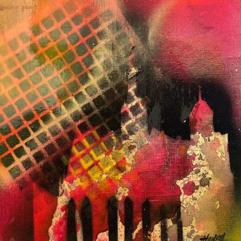 Gemälde Pinky Dream von Horea | Gemälde Figurativ Urban Öl