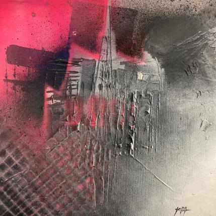 Painting Stephansdom 3 by Horea | Painting Figurative Oil Urban