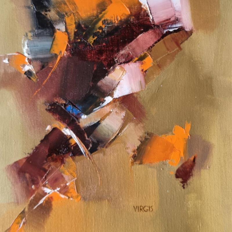 Pintura For a better world por Virgis | Pintura Abstracto Minimalista Aceite