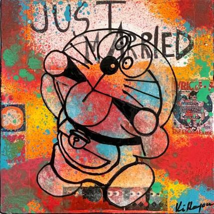 Peinture Doraenon par Kikayou | Tableau Pop-art Graffiti Icones Pop