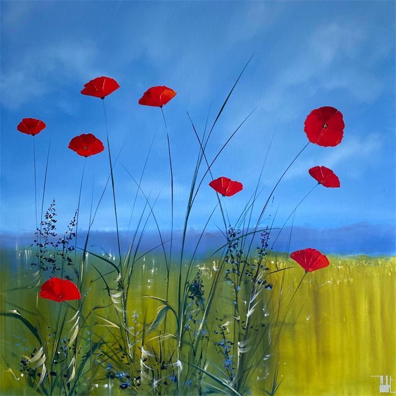 Painting Passionnément by Guillet Jerome | Painting Figurative Oil Acrylic