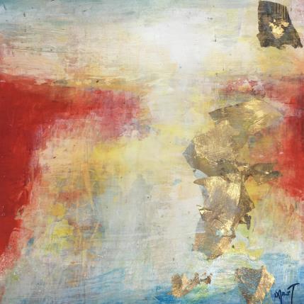 Painting Lumière subtile by Droit Ode | Painting Abstract Landscapes