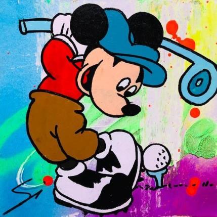 Pintura GOLF MOUSE por Mestres Sergi | Pintura Pop art Cartón, Graffiti Iconos pop
