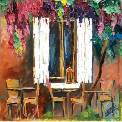 Painting Terrasse St Rémy by Laura Rose | Painting