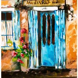 Painting Achat livres vente by Laura Rose | Painting