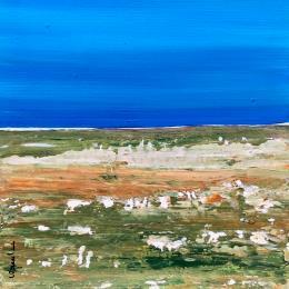 Peinture D406 par Moracchini Laurence | Tableau Figuratif Acrylique Marine, Paysages