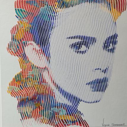 Gemälde The girl next door von Schroeder Virginie | Gemälde Pop-Art Acryl, Öl Pop-Ikonen