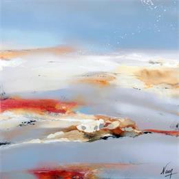 Peinture 638 par Naen | Tableau Abstrait Acrylique minimaliste