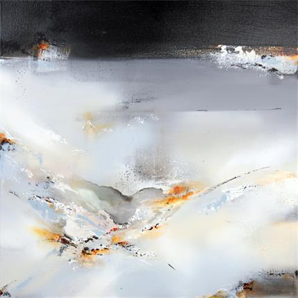 Peinture 696 par Naen | Tableau Abstrait Acrylique minimaliste