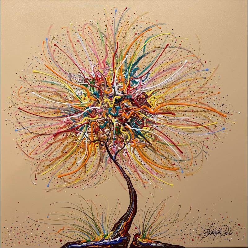 Peinture L'arbre de mes tendresses par Fonteyne David | Tableau Figuratif Paysages Acrylique