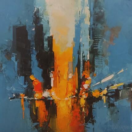 Gemälde Morning von Castan Daniel | Gemälde Figurativ Öl Alltagsszenen, Urban