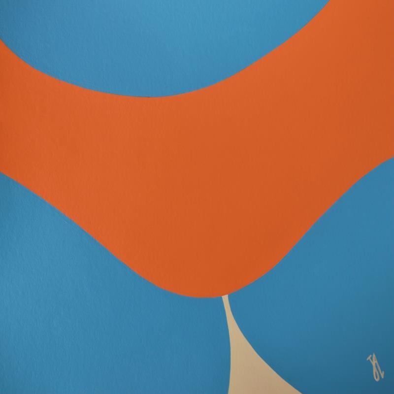 Gemälde Boogie von Julie-Anne | Gemälde Figurativ Akt Acryl