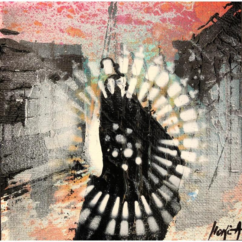 Gemälde Rosace 2 - Cathédrale de Strasbourg von Horea | Gemälde Figurativ Öl