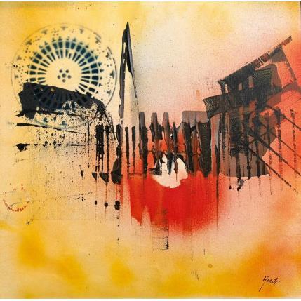 Painting Sunny KTdral - Cathédrale de Strasbourg by Horea | Painting Figurative Oil