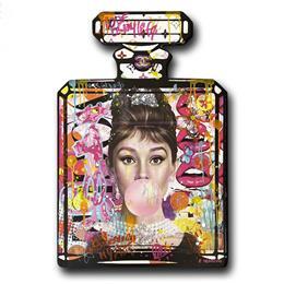 Peinture Audrey number five par Novarino Fabien | Tableau Pop-art Icones Pop