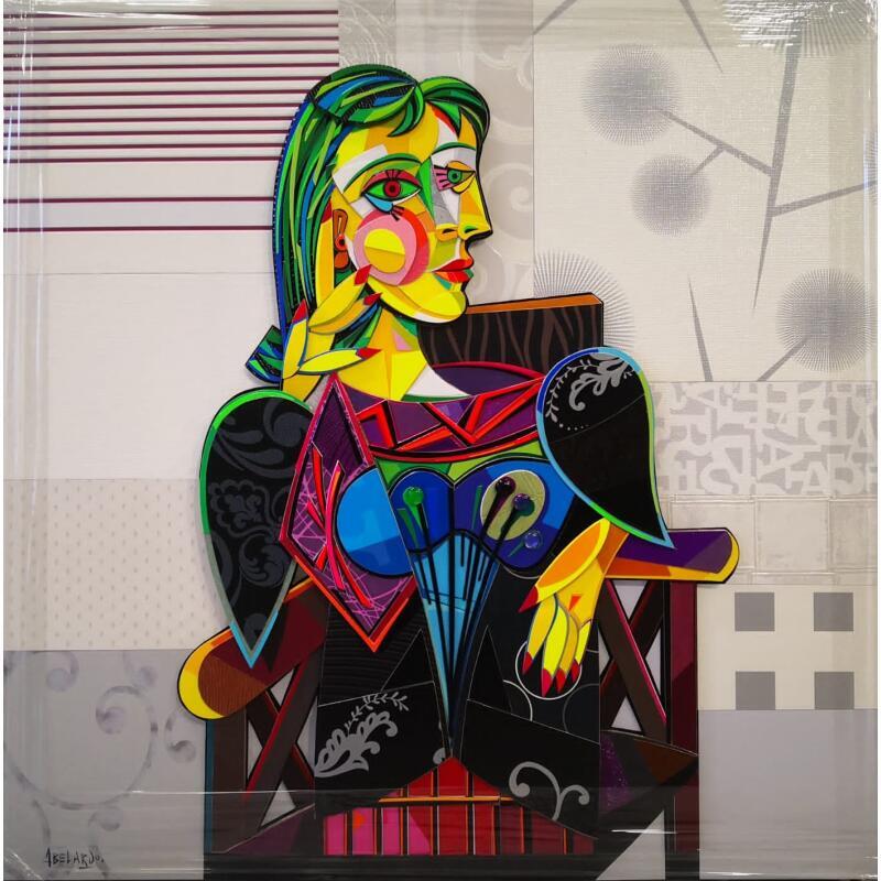 Painting Portrait de Dora Maar by Hernandez Abelardo | Painting Figurative Pop icons