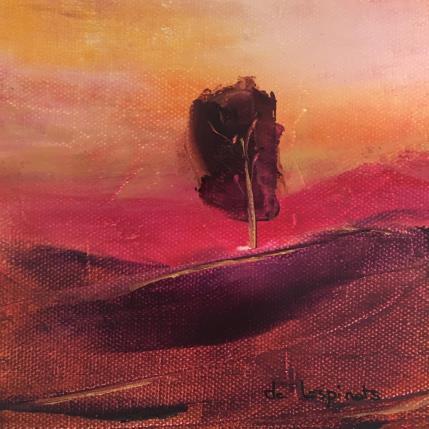 Painting A11.10.22 by Chebrou de Lespinats Nadine | Painting Abstract Oil Landscapes, Minimalist