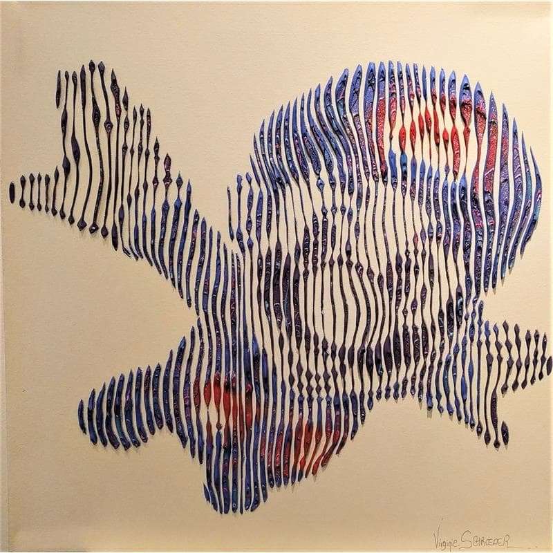 Painting L'odyssée Mario bros by Schroeder Virginie | Painting Pop-art Pop icons Acrylic