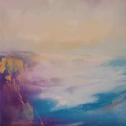 Pintura A 3.12.22 por Chebrou de Lespinats Nadine | Pintura Abstracto Aceite Marine, Paisajes